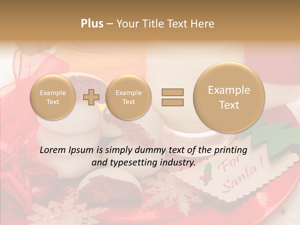 Milk Dairy Shape PowerPoint Template