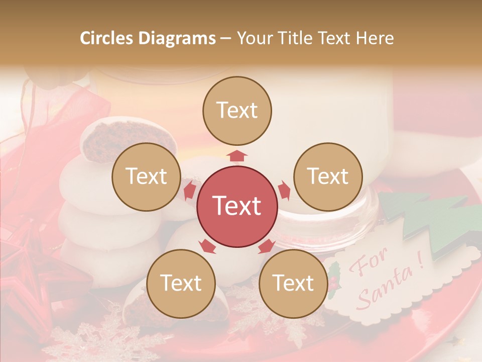 Milk Dairy Shape PowerPoint Template