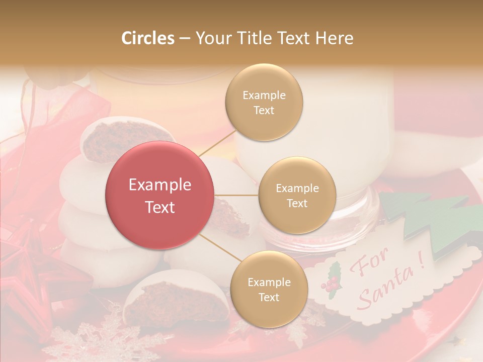 Milk Dairy Shape PowerPoint Template