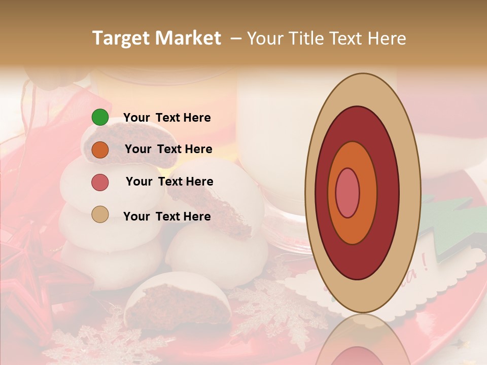 Milk Dairy Shape PowerPoint Template