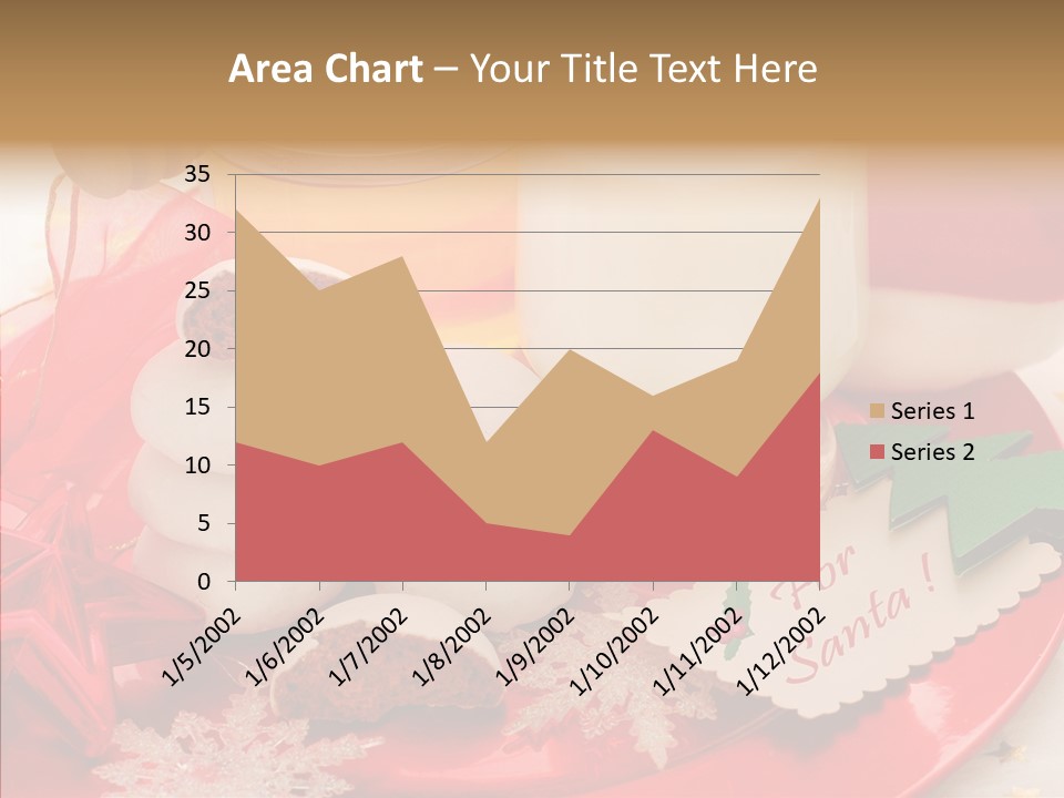 Milk Dairy Shape PowerPoint Template