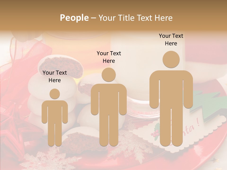 Milk Dairy Shape PowerPoint Template