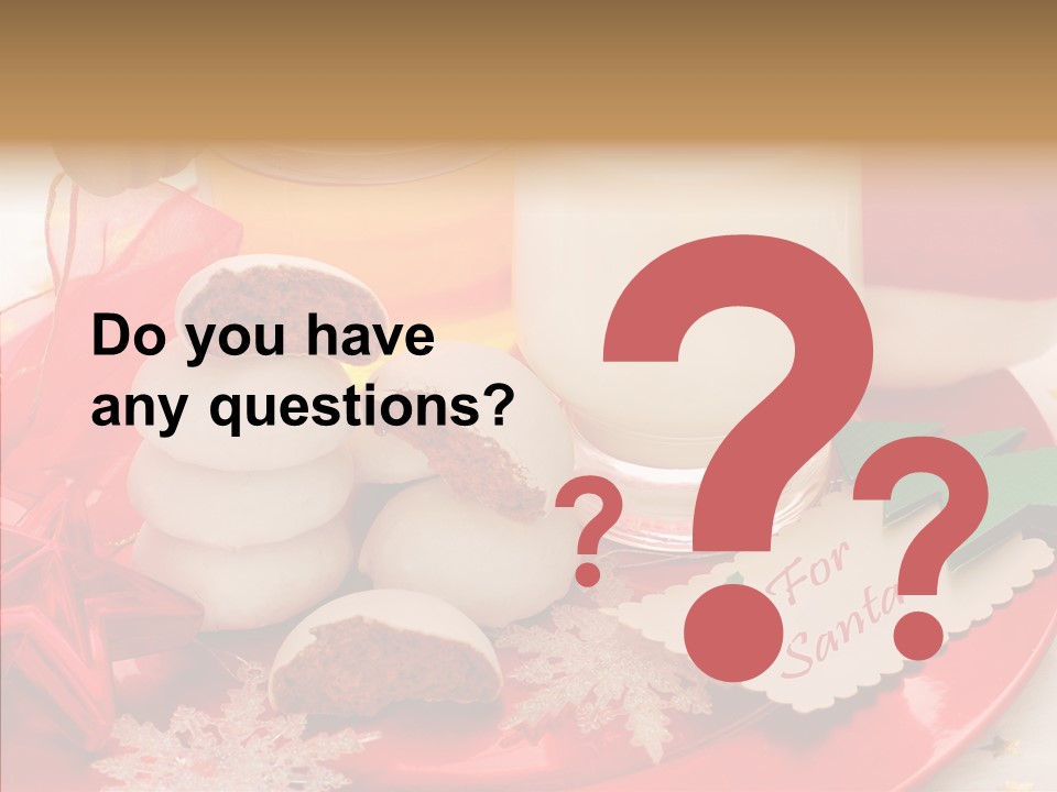 Milk Dairy Shape PowerPoint Template