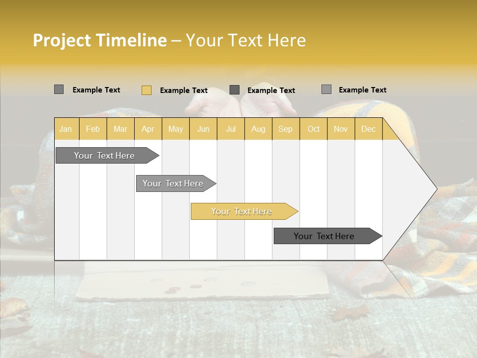 Man Beg Homeless PowerPoint Template