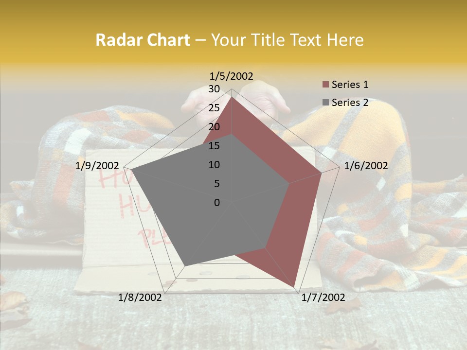 Man Beg Homeless PowerPoint Template