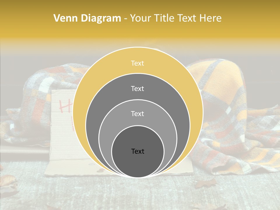Man Beg Homeless PowerPoint Template