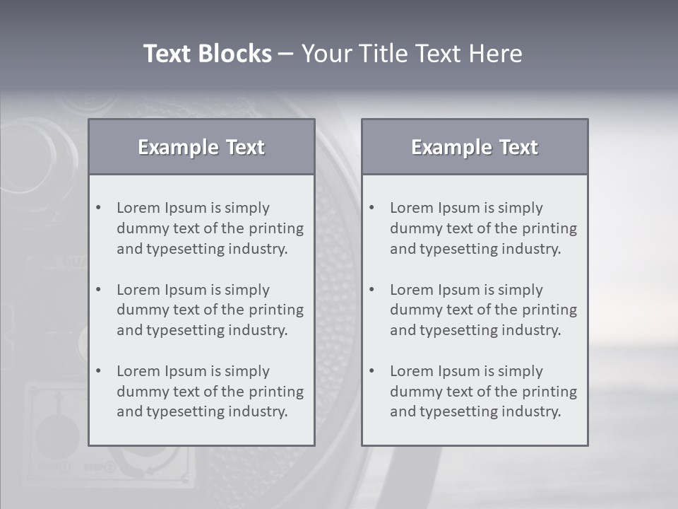Discovery Outdoors Waterscape PowerPoint Template