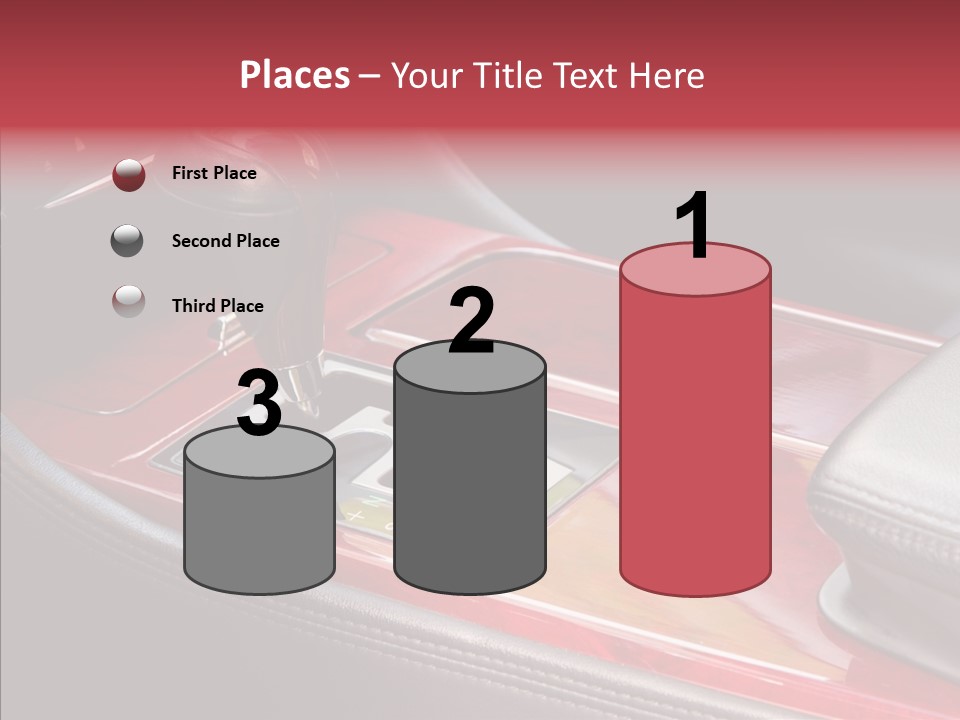 Red Move Shift PowerPoint Template