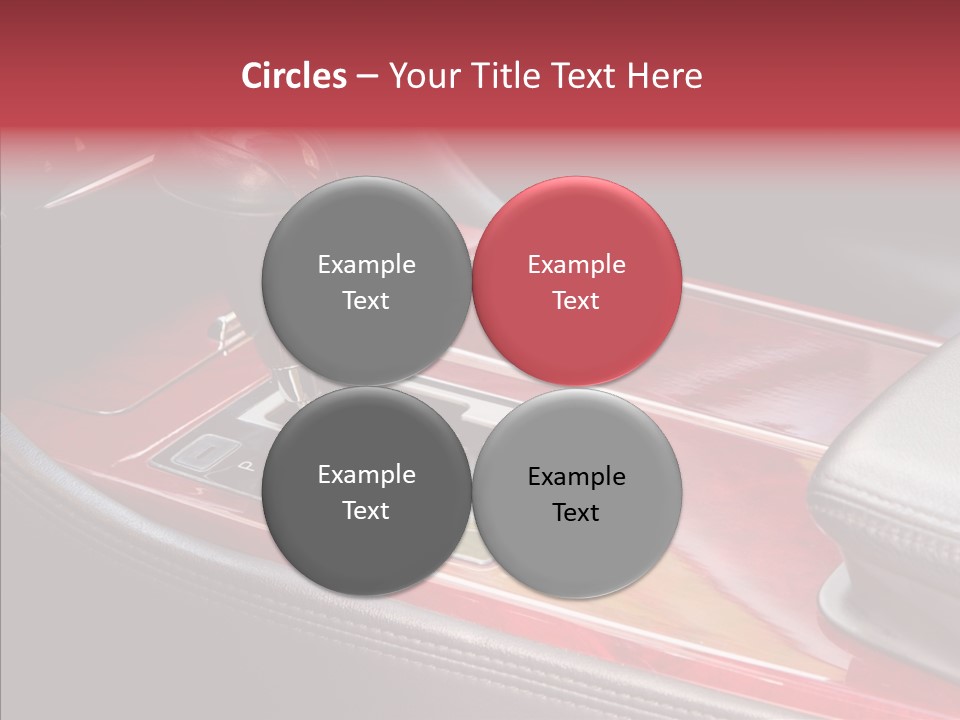 Red Move Shift PowerPoint Template
