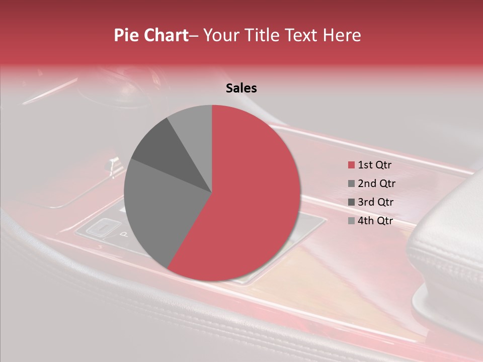Red Move Shift PowerPoint Template