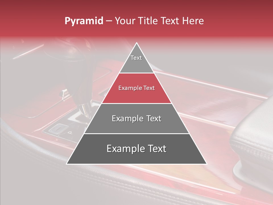 Red Move Shift PowerPoint Template