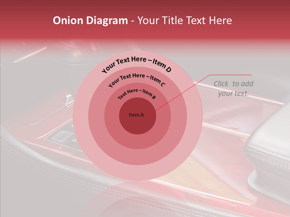 Red Move Shift PowerPoint Template