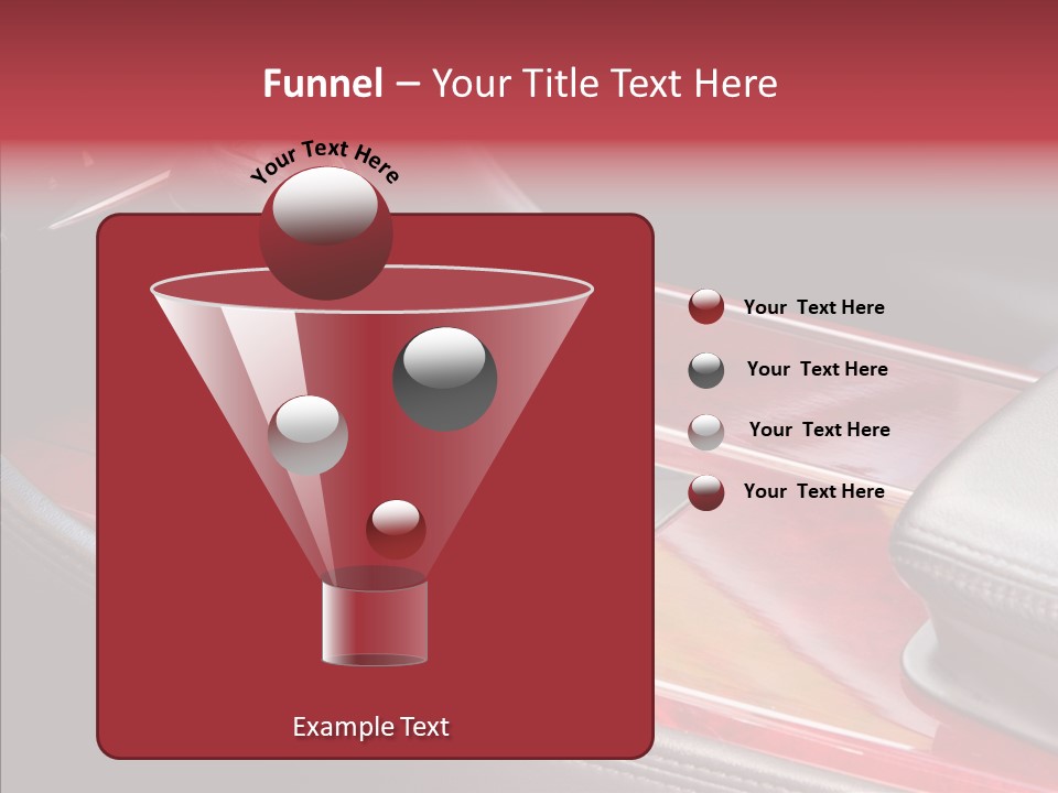 Red Move Shift PowerPoint Template