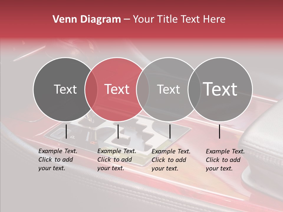 Red Move Shift PowerPoint Template
