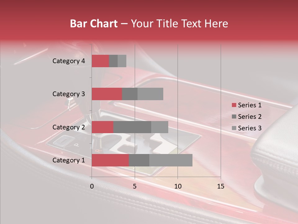 Red Move Shift PowerPoint Template