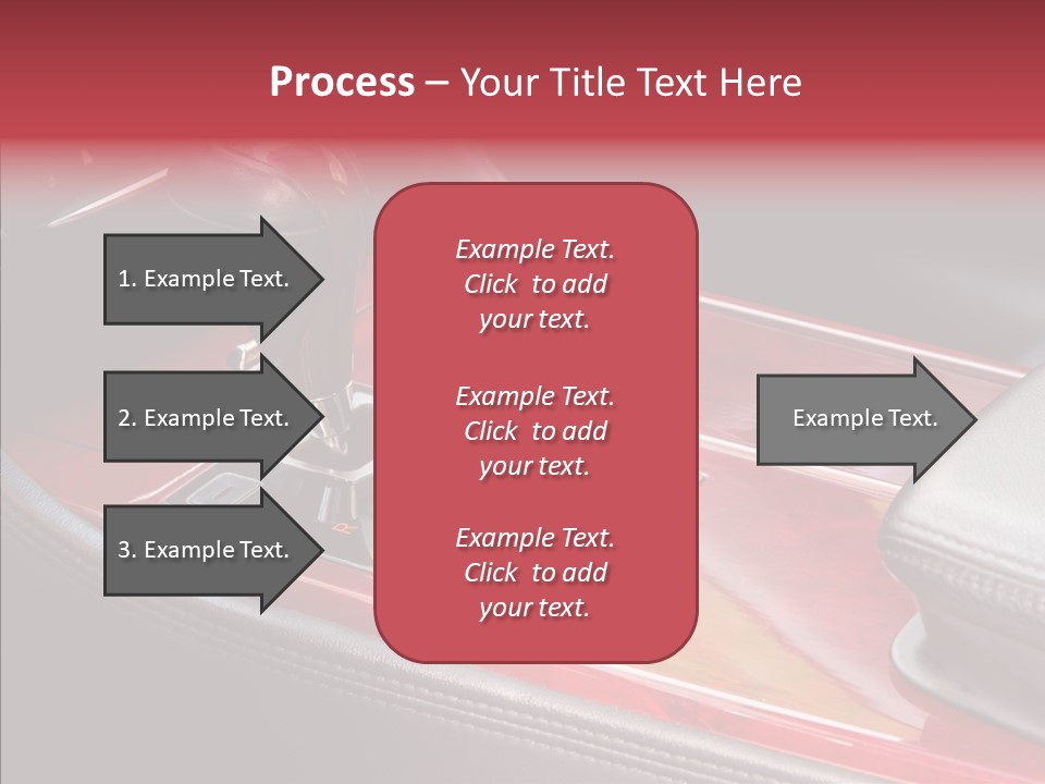 Red Move Shift PowerPoint Template