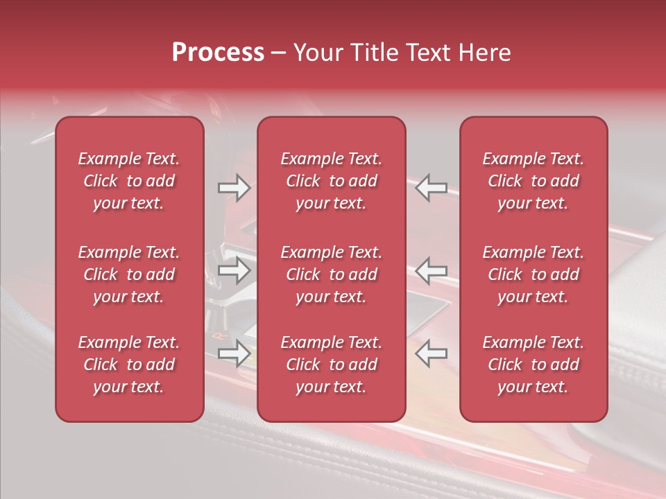 Red Move Shift PowerPoint Template