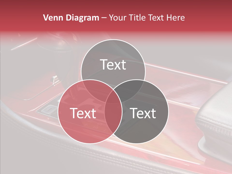 Red Move Shift PowerPoint Template