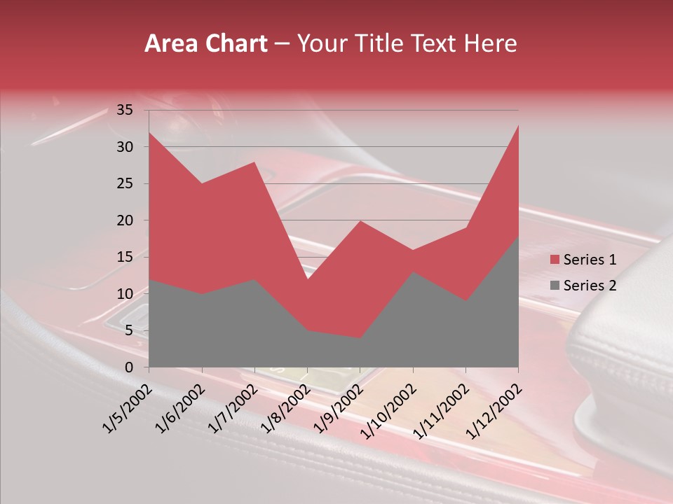 Red Move Shift PowerPoint Template