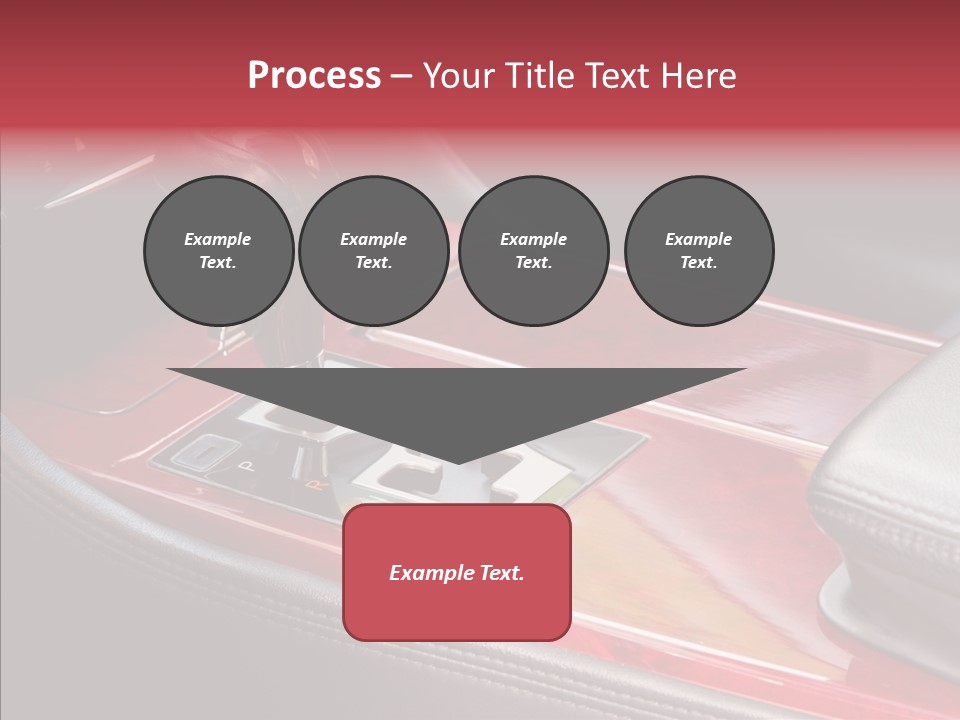 Red Move Shift PowerPoint Template