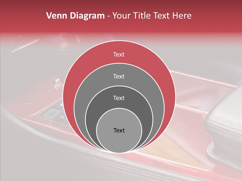 Red Move Shift PowerPoint Template