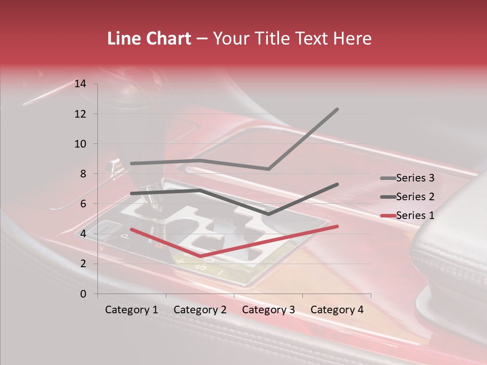 Red Move Shift PowerPoint Template