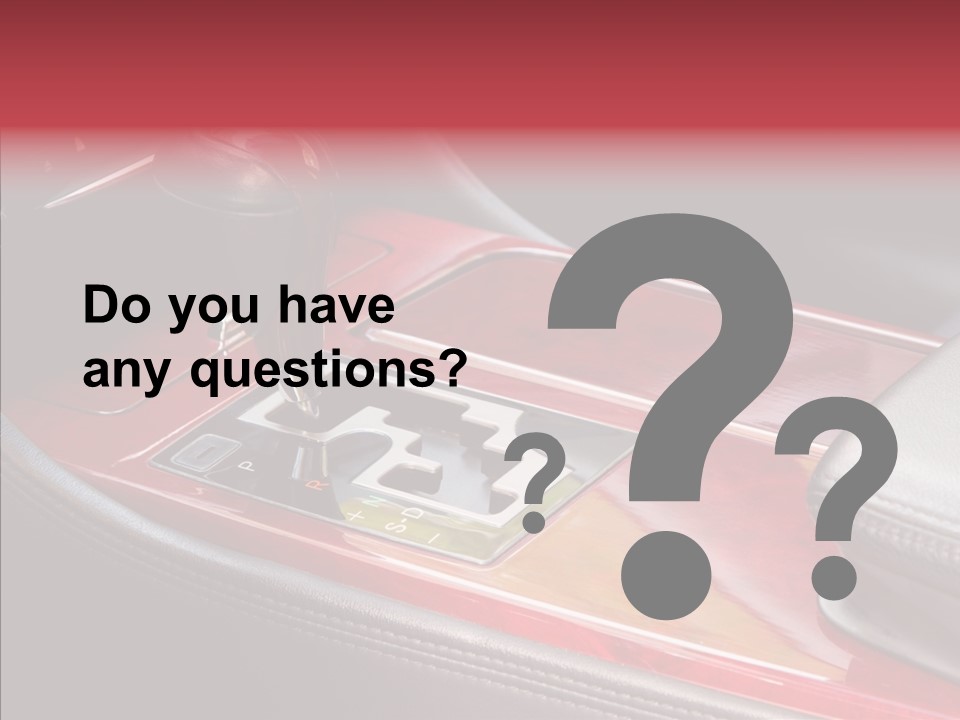 Red Move Shift PowerPoint Template