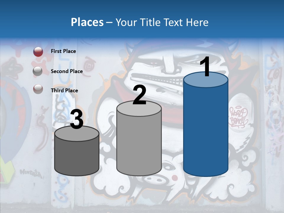 Devil Graf Paint PowerPoint Template