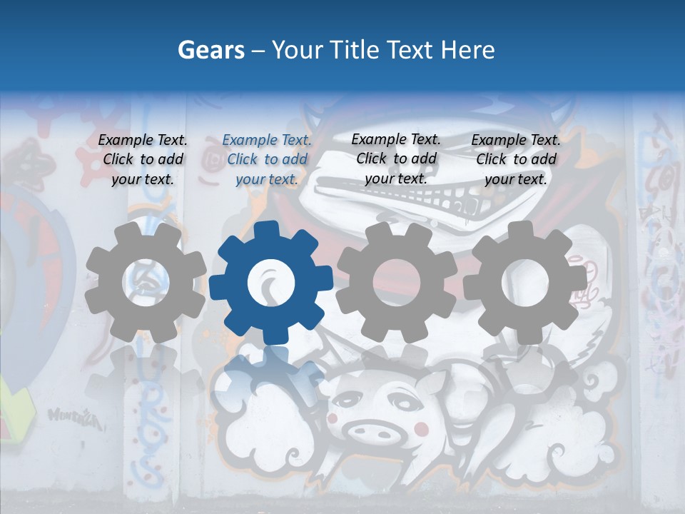 Devil Graf Paint PowerPoint Template