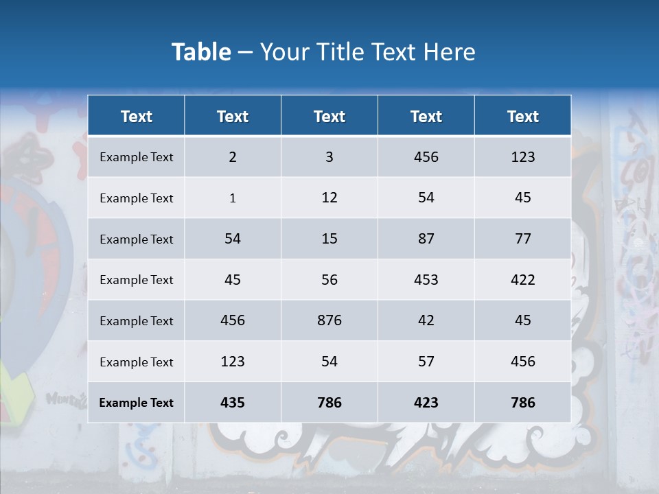 Devil Graf Paint PowerPoint Template