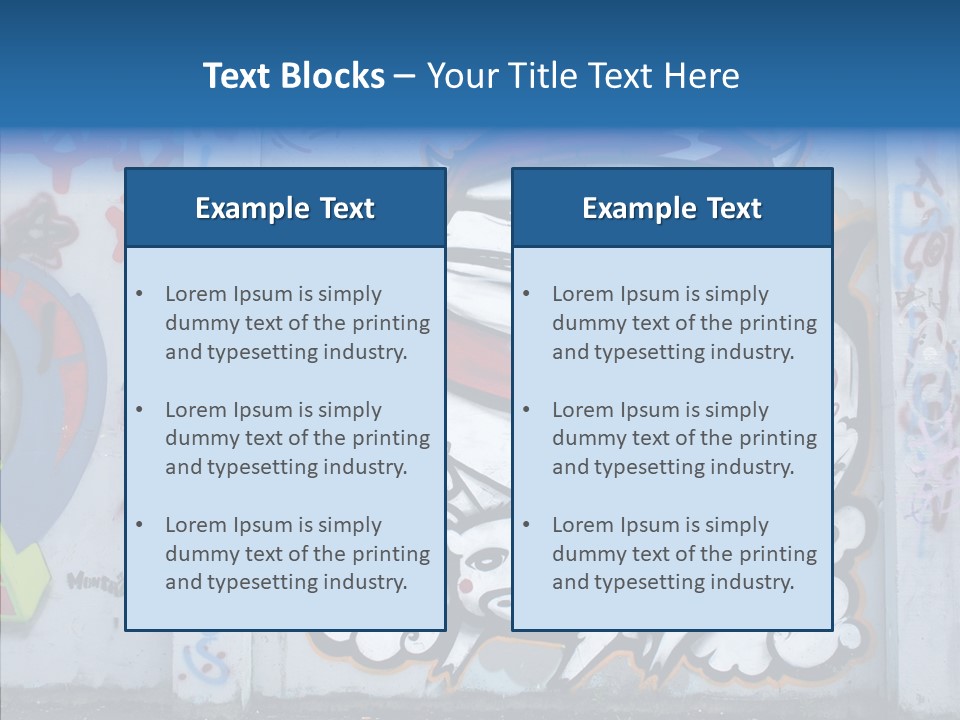 Devil Graf Paint PowerPoint Template
