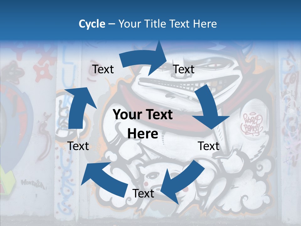 Devil Graf Paint PowerPoint Template