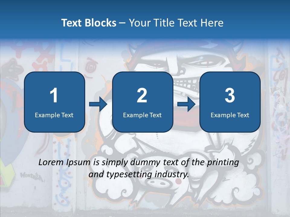 Devil Graf Paint PowerPoint Template