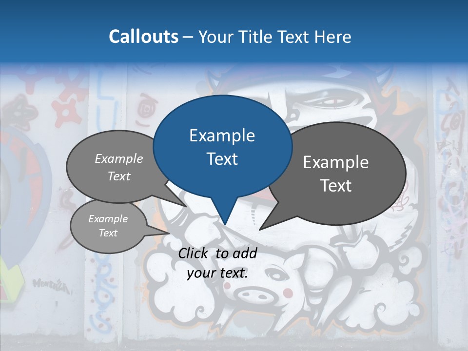 Devil Graf Paint PowerPoint Template