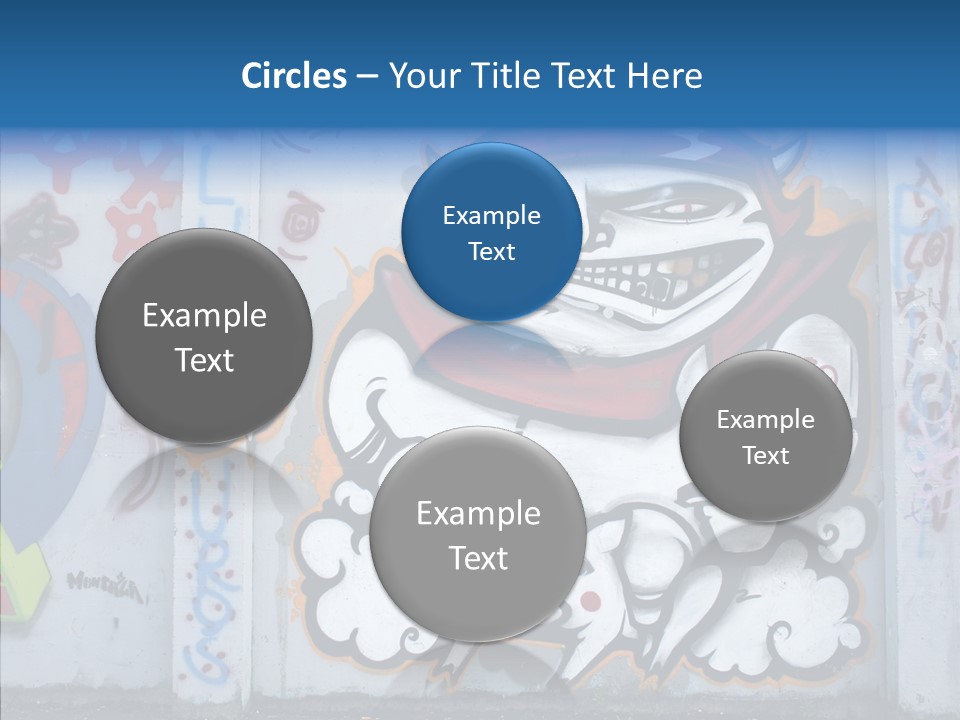 Devil Graf Paint PowerPoint Template