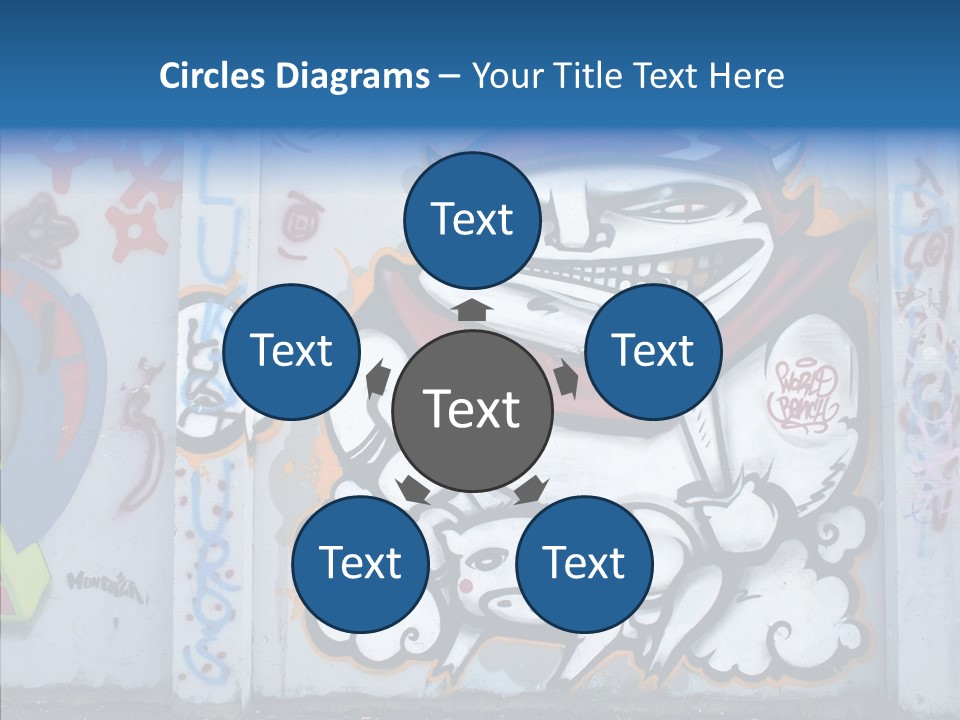 Devil Graf Paint PowerPoint Template