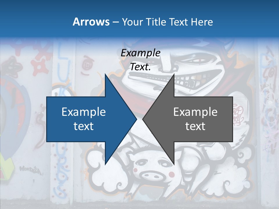 Devil Graf Paint PowerPoint Template