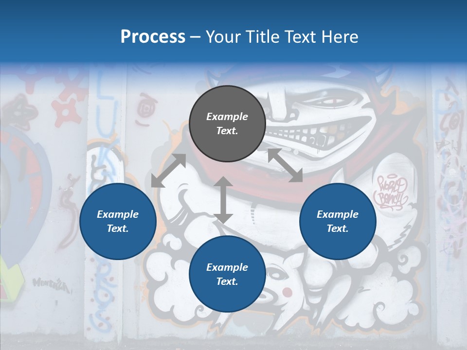 Devil Graf Paint PowerPoint Template