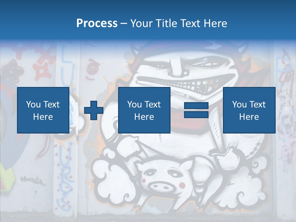 Devil Graf Paint PowerPoint Template