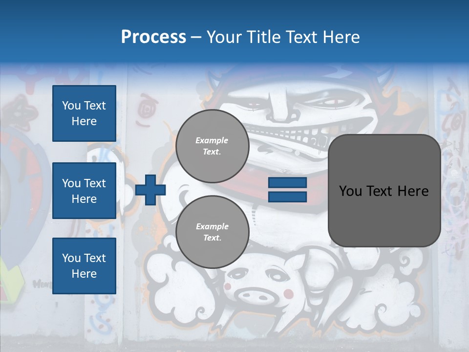 Devil Graf Paint PowerPoint Template