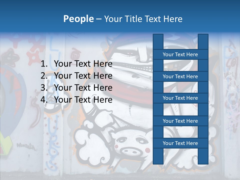 Devil Graf Paint PowerPoint Template