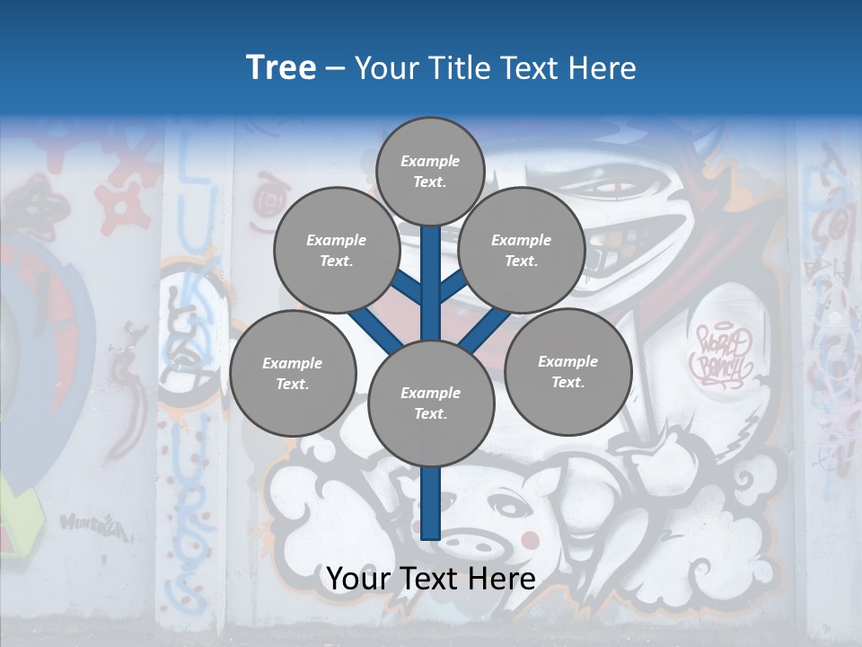 Devil Graf Paint PowerPoint Template