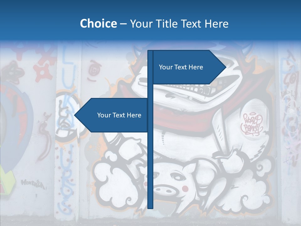 Devil Graf Paint PowerPoint Template