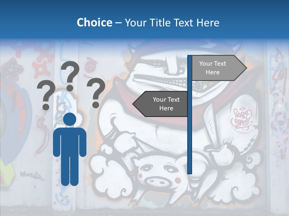 Devil Graf Paint PowerPoint Template