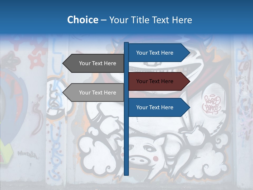 Devil Graf Paint PowerPoint Template
