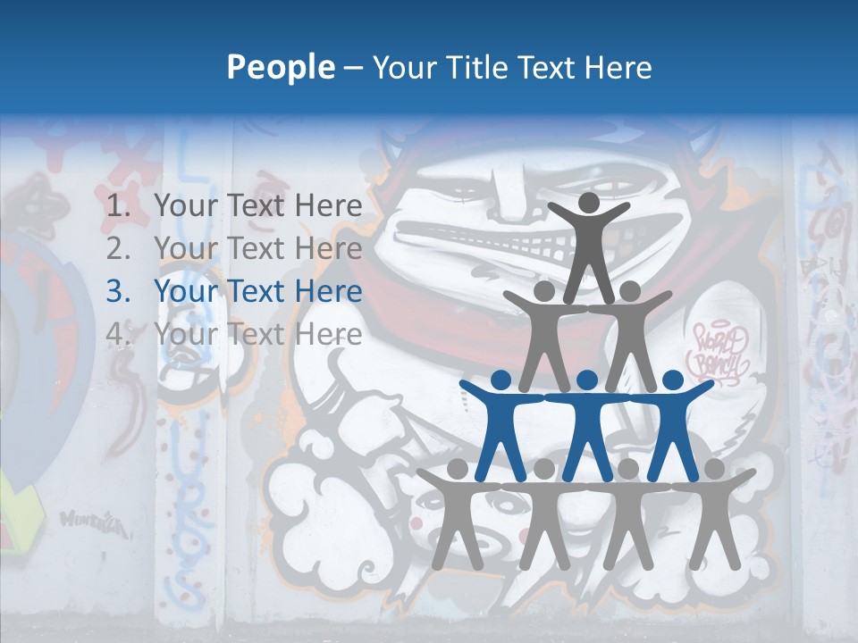 Devil Graf Paint PowerPoint Template