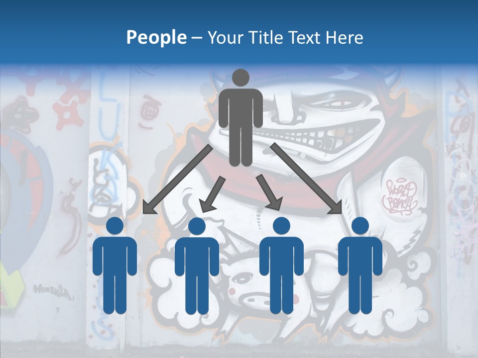 Devil Graf Paint PowerPoint Template