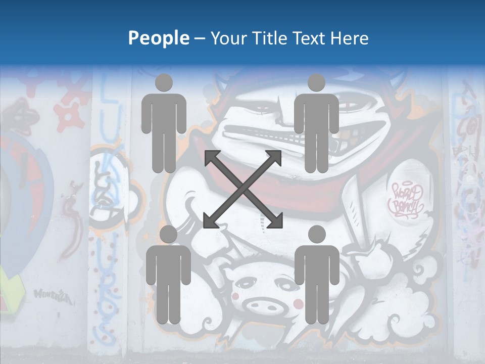 Devil Graf Paint PowerPoint Template