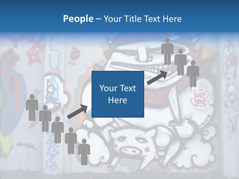 Devil Graf Paint PowerPoint Template