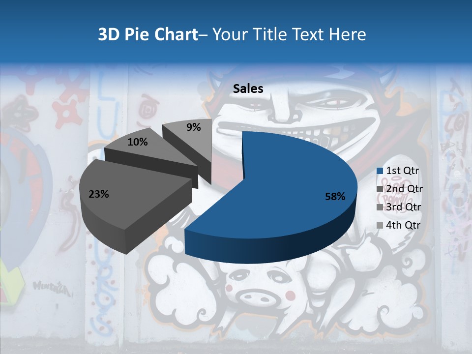 Devil Graf Paint PowerPoint Template
